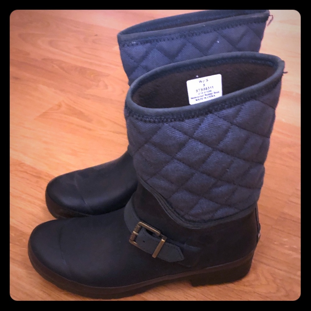 Sperry Quilted rain boots